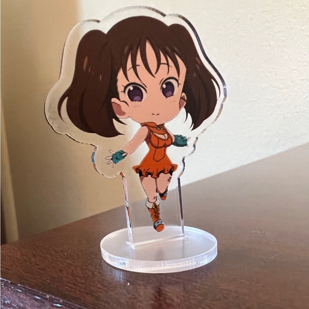 Seven Deadly Sins Anime Mini Acrylic Stand Kawaii stand